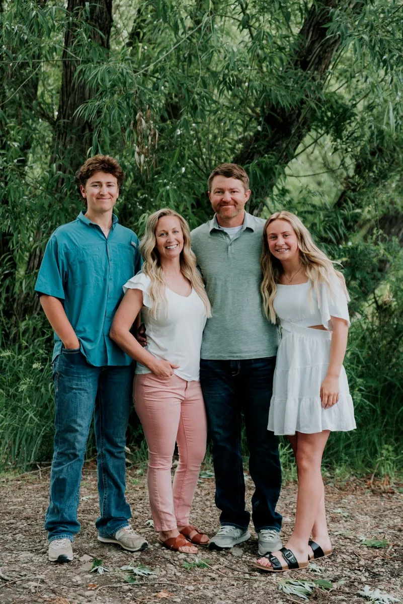 C&B owner Gary with family